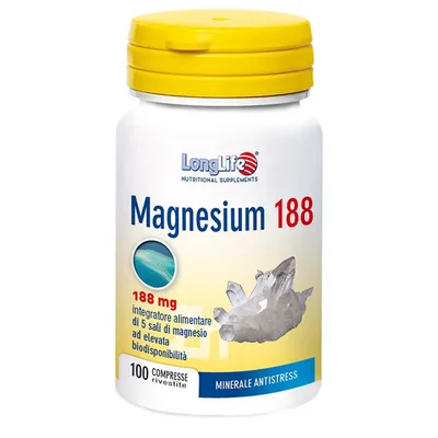 LongLife Magnesium Integratore 100 Compresse