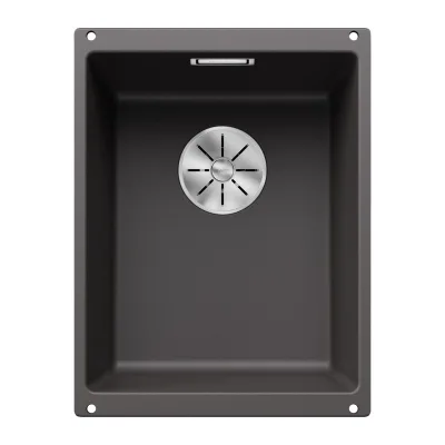 Blanco Lavello a una vasca SUBLINE 320-U Satin Gold 3523407 finitura grigio roccia da 35x46 cm - Sottotop