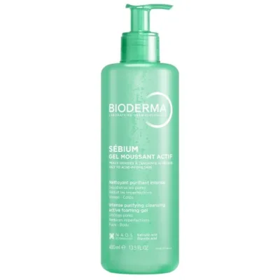 BIODERMA SEBIUM GEL MOUSSANT ACTIF 400ML