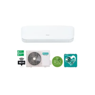 Climatizzatore Condizionatore Hisense Inverter serie Fresh Air QJ25XJ3AG 9000 Btu Wi-Fi Integrato Classe A+++
