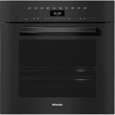 Miele Forno a vapore combinato con forno tradizionale da incasso DGC 7465 HC finitura vetro nero da 60 cm