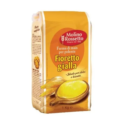 Farina Di Mais Fioretto Gialla Molino Rossetto 1 kg