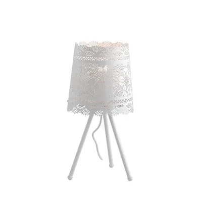 Lampada da tavolo Bianca 1Xe27 20X46Cm