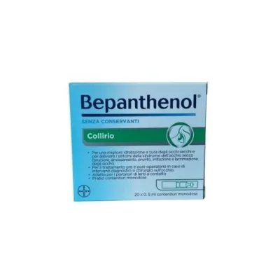 BEPANTHENOL COLLIRIO 20 MONODOSE