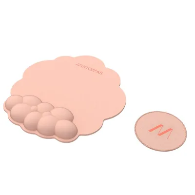 MUITOMAS MUITOMAS MOUSEPAD SAUCER PEACH FUZZ MOUSEPADPF