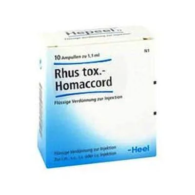 Guna Heel Rhus Tox Homaccord Rimedio Omeopatico 10 Fiale