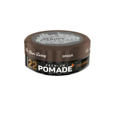 The shave factory premium pomade 22 spider