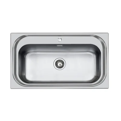 Foster Lavello una vasca 1180 150 finitura acciaio inox da 86.5x50.5 cm - IN PROMOZIONE FINO AL 30/06