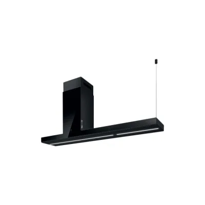 Elica Cappa a isola HAIKU ISLAND BL/A/180 PRF0146287 finitura vetro nero da 180 cm