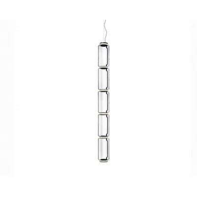 Flos Lampada a sospensione Noctambule Suspension 5 Low Cylinder finitura nero
