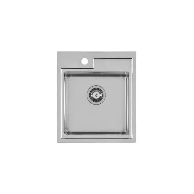 Foster Lavello una vasca 4151 050 finitura acciaio inox da 44x50 cm