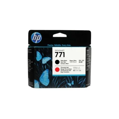 TESTINA ORIGINALE PIGMENTANTA HP 771 CE017A NERO OPACO ROSSO CROMATICO DESIGNJET Z6200