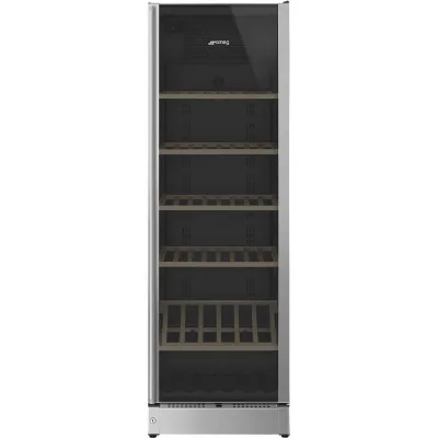 Smeg Cantina vino a libera installazione SCV115G finitura acciaio inox da 60 cm