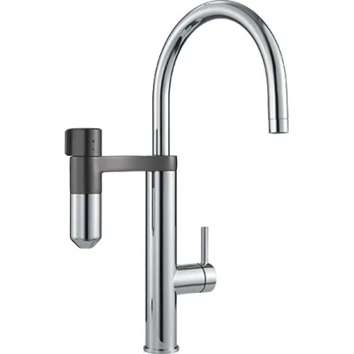 Franke Miscelatore Vital 2in1 con filtrazione acqua integrato 120.0621.229 finitura cromato/gun metal