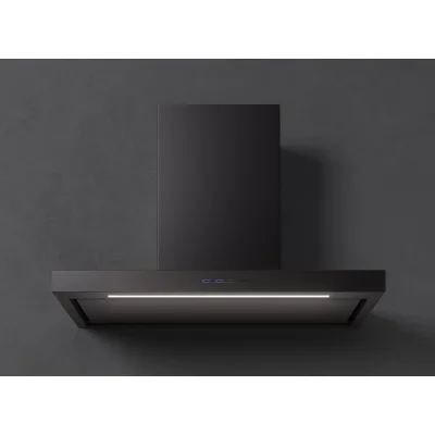 Falmec Cappa a parete Plane Plus NRS finitura nero da 90 cm - IN PROMOZIONE CON VOUCHER FINO AL 6/07