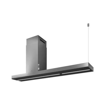 Elica Cappa a isola HAIKU ISLAND IX/A/180 PRF0146280 finitura acciaio inox da 180 cm