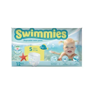 SWIMMIES PANTS PANNOLINI COSTUME SMALL 12PZ