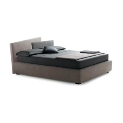Samoa Letto matrimoniale LINK imbottito con o senza contenitore da 180x215/225 cm