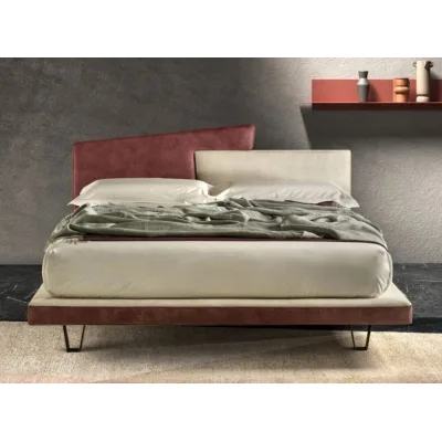 Samoa Letto matrimoniale LINK AUTOPORTANTE imbottito senza contenitore da 180x212/222 cm - IN PROMOZIONE FINO AL 6/07