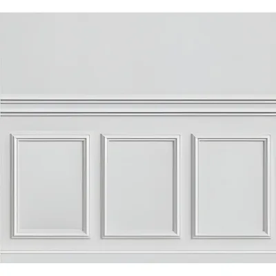 Kit Boiserie LEDMall Home Pronto da Montare con Bordi Pretagliati mod. ATENE