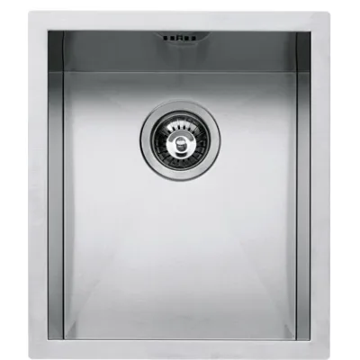 Barazza Lavello una vasca QUADRA R0 1Q3440I finitura inox satinato da 34x40 cm - IN PROMOZIONE FINO AL 6/07