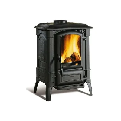 La Nordica Stufa a legna GIULIETTA.165 3009440 finitura nero antracite