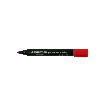 STAEDTLER CF10MARCAT.LUMOCOLOR PERMANEN ROSSO 352-2