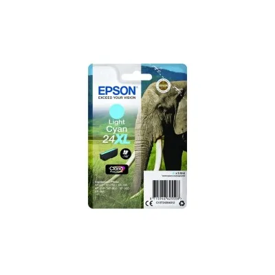 CARTUCCIA ORIGINALE EPSON Expression Photo XP 750 LIGHT CIANO 24XL T2435 C13T24354012
