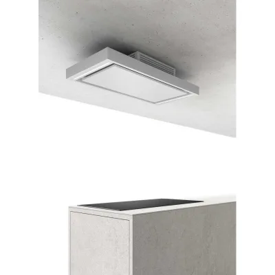Airforce Cappa a soffitto filtrante SILHOUETTE EASY FIT WH/F/100 CCSIL100008 finitura bianco da 100 cm
