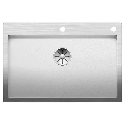 Blanco | Lavello una vasca CLARON 700-IF/A 1523394 in acciaio inox Durinox da 76x51 cm - Sopratop/Filotop