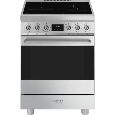 Smeg Cucina C6IMXM2 con forno termoventilato e piano cottura induzione finitura acciaio inox da 60x60 cm - IN PROMOZIONE FINO AL 30/06