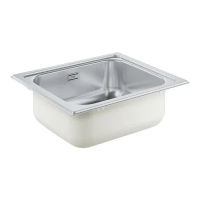 Grohe Lavello una vasca 31719SD0 finitura acciaio inox da 53x45 cm