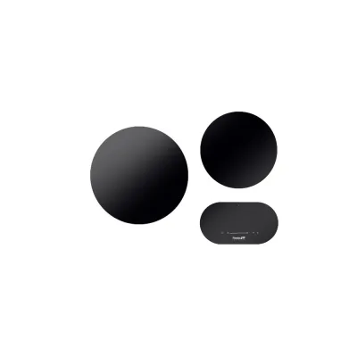 Foster Set piani cottura a induzione circolare modulare 7366 020 in vetroceramica nero - IN PROMOZIONE FINO AL 30/06