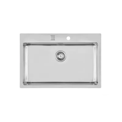 Foster Lavello una vasca 2266 050 finitura acciaio inox da 77x52 cm - IN PROMOZIONE FINO AL 30/06