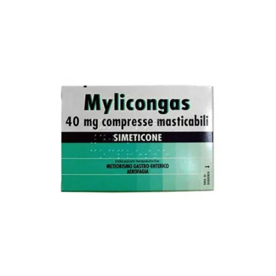 MYLICONGAS 50 COMPRESSE MASTICABILI 40MG