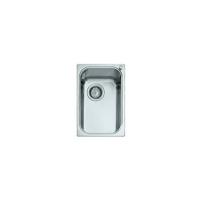 Alpes Vasca semifilo VF 431-S in acciaio inox da 31x46 cm