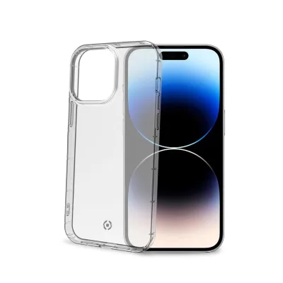 CELLY HEXAGEL COVER IPHONE 14 PRO WHITE HEXAGEL1025