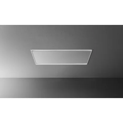 Falmec Cappa a soffitto Mirage finitura acciaio bianco da 100 cm - 800 m3/h - IN PROMOZIONE CON VOUCHER FINO AL 6/07
