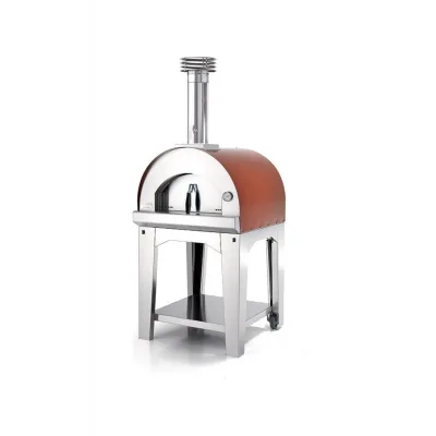 Fontana Forno da esterno a legna MARGHERITA da 78 cm | Cottura Diretta