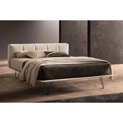 Samoa Letto king size CROOK PIANO ORTOPEDICO imbottito senza contenitore da 192x225 cm