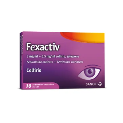 FEXACTIV COLLIRIO 10FL 0,5ML
