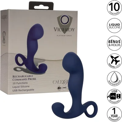 Plug Anale prostatico Command Probe 10 X vibrazioni USB IPX7
