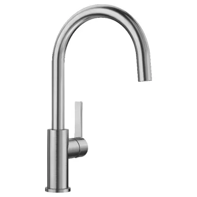 Blanco Miscelatore monocomando CANDOR 1523120 finitura acciaio massiccio