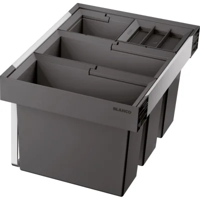 Blanco Unità raccolta differenziata FLEXON II Low 60/4 1526644 da 60 cm (4 bidoni)