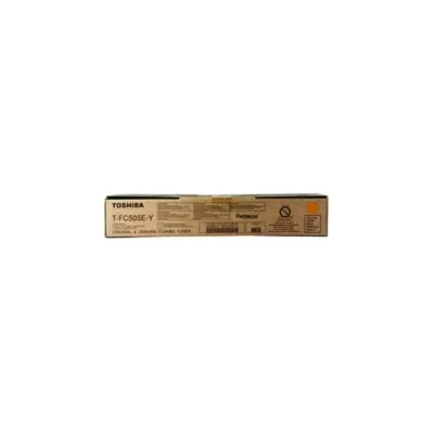 TONER ORIGINALE TOSHIBA 6AJ00000147 6AJ00000293 E-STUDIO 2505AC T-FC505EY GIALLO 33,6K