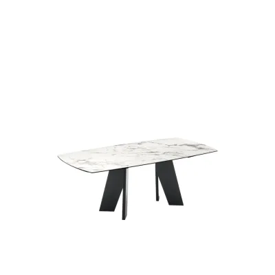 Connubia Tavolo allungabile Victor CB4868-S 200 con struttura in frassino e piano in ceramica da 200(295)x100 cm - IN PROMOZIONE FINO ALL' 11/07