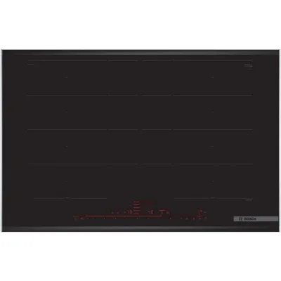 PRONTA CONSEGNA - Bosch Piano cottura a induzione EXxtra PXY875DC1E in vetroceramica nero da 80 cm - Serie 8