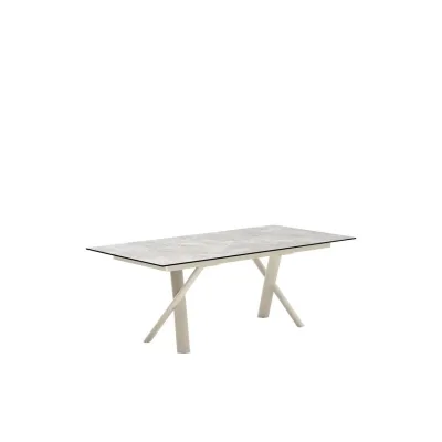 Connubia Tavolo allungabile Master CB4867-R 200 con struttura in metallo e piano in ceramica da 200(280)x100 cm - IN PROMOZIONE FINO ALL' 11/07