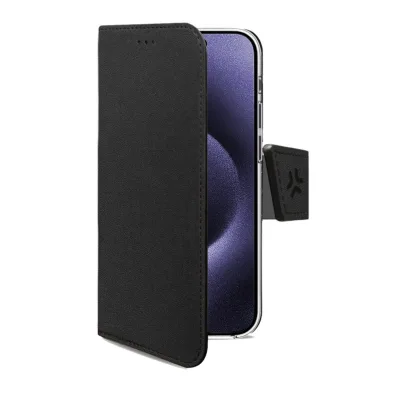 CELLY WALLY CASE IPHONE 16 PRO MAX BLACK WALLY1081