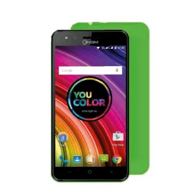 NGM YOU COLOR E507 DUAL SIM 5" QUAD CORE 4GB EXTRA COVER OMAGGIO AGGIUNTIVA TRA 21 COLORI ITALIA GREEN